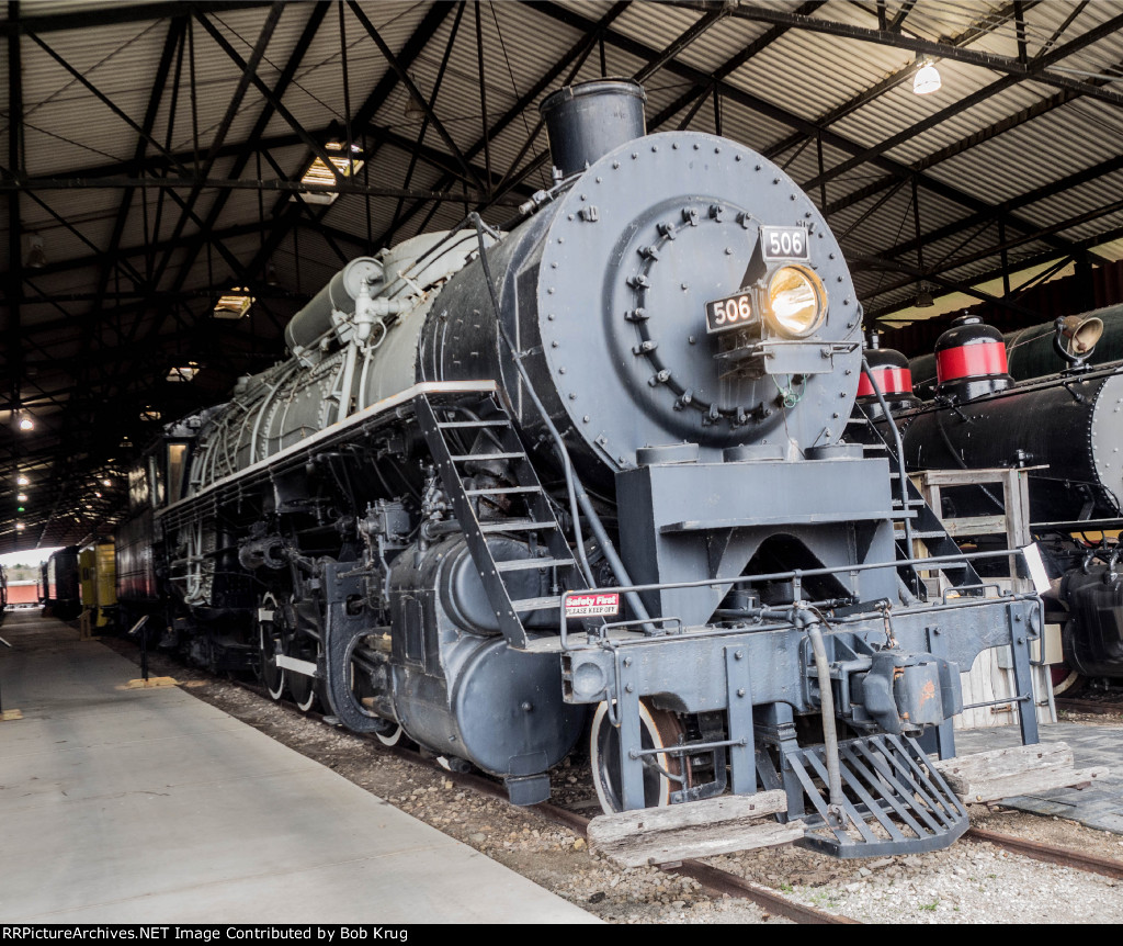 Duluth Missabe & Iron Range steam locomotive 506